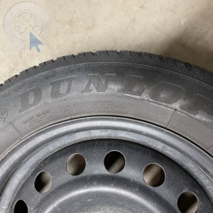 Roue occasion  0' KIA RIO pneu DUNLOP  dpt 69 